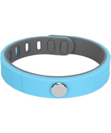 Buy Sports Energy Bracelet - Non-Static Silicone for Electrostatic Removal | Winter Blue - Buy Online on GoSupps.com