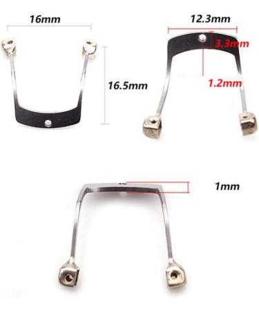 Celika Replacement Nose Glasses Accessories - Metal Nose Cushion Holder & Nasal Bridge | Durable Replacement Parts - Buy Online on GoSupps.com
