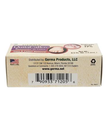 Quita Callos Corn & Callus Remover - 0.5 FL OZ (14.8mL) - Pack of 1 - Buy Online on GoSupps.com