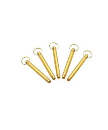 FOMIYES Scoop Spoon Bullet Shape Earpicks Metal Ear Scoops Ear Wax Removal Tool for Adults 5PCS Ear Ear