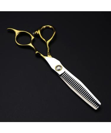 Hair Cutting Scissors 6 Inch Professional JP 440c Gold Scissor Bearing Screw Hair Cutting Scissors Thinning Barber Haircut Shears Hairdressing Scissors Set - Buy Online on GoSupps.com