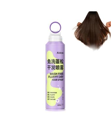 Reduces Greasiness & Oiliness Hair Volumizer Spray Wash Free Fluffy Dry Hair Spray Oil Control Fluffy Volumizing Dry Hair Spray Dry Hair Spray For Everyone (150ML)
