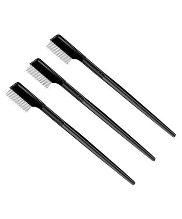 Beatifufu 3Pcs eyebrow comb eyelash mascara makeup mascara Eyelash Shaper Eyelash Definer cosmetic cover Miss