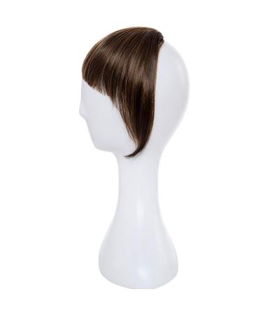 Dodoing T0403Z28-CN-JJ Hair Extension - 1 Piece Neat Bangs in Dark Brown Mix Light Auburn - International Shipping Available - Buy Online on GoSupps.com