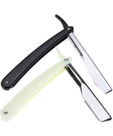 Minkissy 4-Piece Folding Razor Set for Men - Premium Quality Barbier Razors in Gold & Silver - International Shipping Available! - Buy Online on GoSupps.com