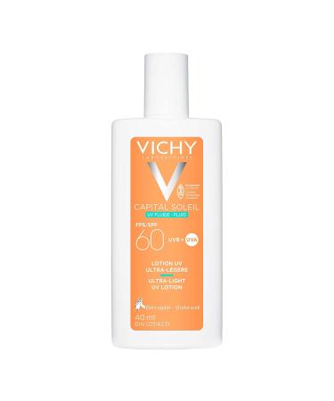 Vichy Face & Body Sunscreen Lotion Capital Soleil Broad Spectrum UVA & UVB Sun Protection Fragrance-Free Suitable for All Skin Types Dermatologist Recommended ULTRA LIGHT SPF 60 - Buy Online on GoSupps.com