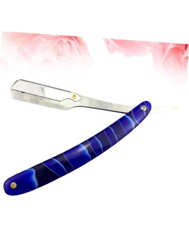 Beavorty Metal Razor - Handcrafted Straight Hair Clip with Mother-of-Pearl Horse Design | Safe Manual Razor for Men - Buy Online on GoSupps.com