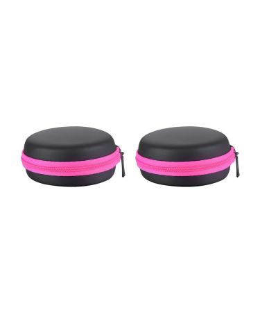 LURROSE 2 pcs Mini therisches l Aufbewahrungstasche l Tragetasche le Tasche mit Schaumstoffeinsatz f r 1ml 2ml Flaschen