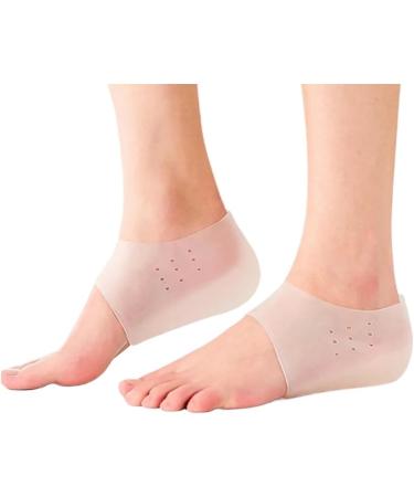 Silicone Invisible Height Increase Insoles for Men & Women - 2cm Heel Cushion Pad for Outdoor Foot Protection - Buy Online on GoSupps.com