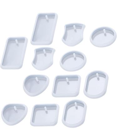 COHEALI 24 Pcs Keychain Mold Molds for Resin Earrings Clay Molds Dice Molds Resin Molds for Diy Square Charm As Shownx2pcs mediumx2pcs - Buy Online on GoSupps.com