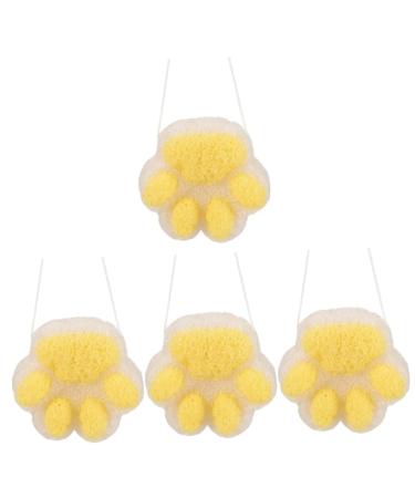 Housoutil 4pcs Children's Bath Sponge Foam Sponge Bath Balls Esponja para Ba arse Bath Loofahs Body Wash Sponge Small Bathing Ball Kids Tools Bath Wash Sponge Baby