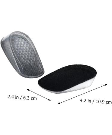 NOLITOY Heightening Insoles - Silicone Gel Heel Protectors & Cushions for Men | Invisible Lifting Shoe Pads - Buy Online on GoSupps.com