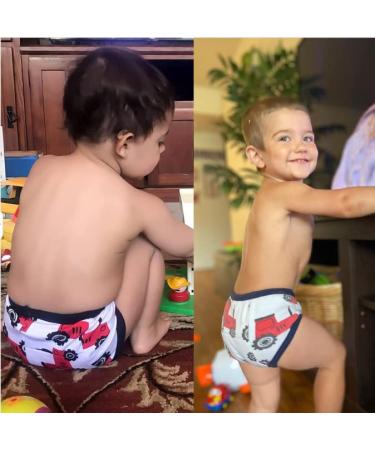 Big Elephant Unisex Toddler Potty Training Pants Underwear Car Club - 6 Pack 3T - Buy Online on GoSupps.com