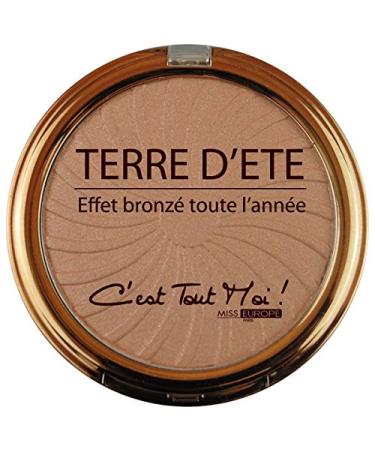 Make-up powder tinted bronzed powder shade "golden iridescent" 12 gr
