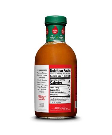 True Made Foods Original Veracha - Vegetable Sriracha, Whole30, Paleo, Non-GMO, Sugar-Free, 18 oz - Buy Online on GoSupps.com