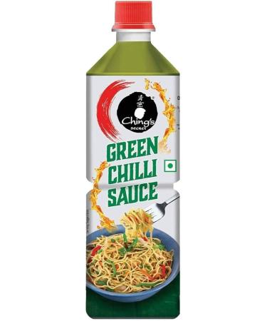 Ching's Green Chilli Sauce - 680g | Zesty and Flavorful Sauce for Spicy Culinary Delights | Perfect Balance of Heat and Tanginess