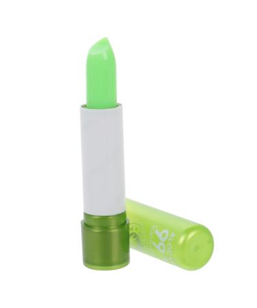 minkissy Lip Scrub Moisturizing Lipstick Long Lasting Hydration Soothes For Women Green