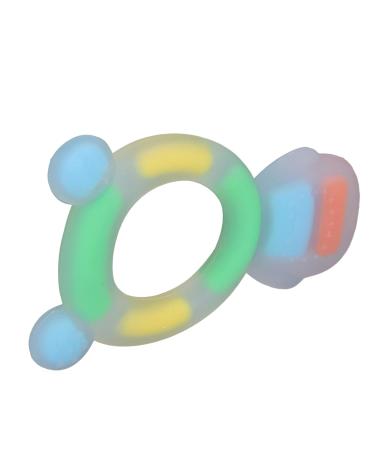 Baby Chew Toy - BPA Free Teether for Babies 0-6 Months | Easy to Hold & Prevents Biting - Blue - Buy Online on GoSupps.com