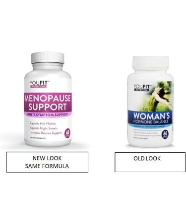 YouFit Nutrition Menopause Relief Capsules for Women - Natural Day and Night Support for Hot Flashes, Stress & Night Sweats - 30 Servings - Buy Online on GoSupps.com