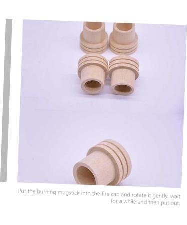 Minkissy 80 STK Moxa Fire Extinguisher | Dreaming Moxa Roller | Wood Accessories for Moxa-Roller Massager - Buy Online on GoSupps.com