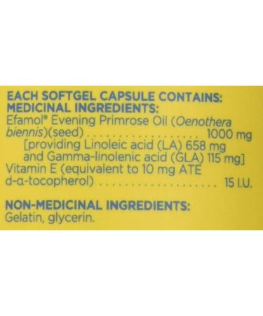EFAMOL EPO 1000mg | 180ct - Omega-3 Supplement for Heart Health - Buy Online on GoSupps.com