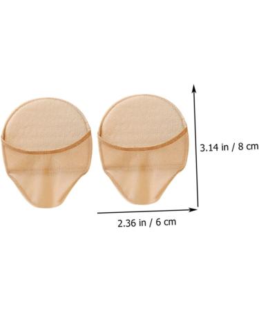 minkissy 20 Pairs Half Socks Comfortable Forefoot Pads Non-slip Toe Socks Metatarsal Pads Compact Toe Socks Toe Socks for Heels Summer Accessories Cotton Breathable Women's Dash The Ball - Buy Online on GoSupps.com