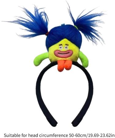 TQUXNGA Creative Sausage Mouth Hairband Women Student Photography Hairband Stuffed Shape Headbands for Washing Face Ugly Doll Doll Dark - Buy Online on GoSupps.com