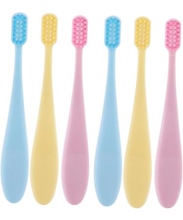 Tovinanna 12-Part Set: Soft Bristle Portable Children's Toothbrushes - Travel & Infant Manual Brushes for Kids - Buy Online on GoSupps.com