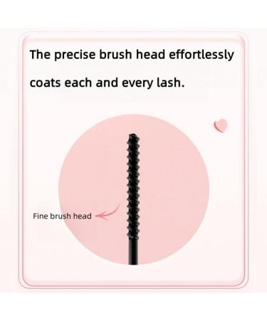 Waterproof mascara for short lashes and lower lashes compact precision brush smearresistant black formula moistureresistant and longlasting black 1 piece - Buy Online on GoSupps.com