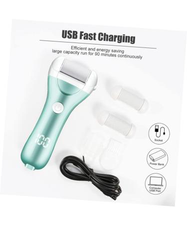 PLAFOPE Electric Foot Electric Rechargeable Callous Remover Electric Foot Scraper Electric Foot Trimmer Scraper Pedicure Care Abs - Buy Online on GoSupps.com