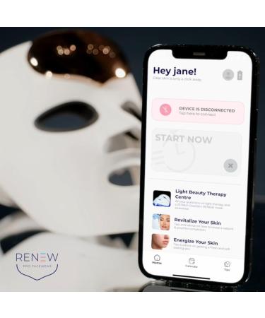 LUSTRE ClearSkin Renew Pro Facewear | Anti-Aging & Anti-Acne LED Mask | Red Blue & Near Infrared Light Therapy | Reduce Wrinkles & Prevent Acne - International Shipping Available - Buy Online on GoSupps.com