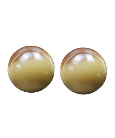 Partykindom 2st Horn Fitness Ball Chinese health massage balls Tool Chinese handballs Fitnessball Meditation balls yak-horn gymnasium ball handball imitating from horn