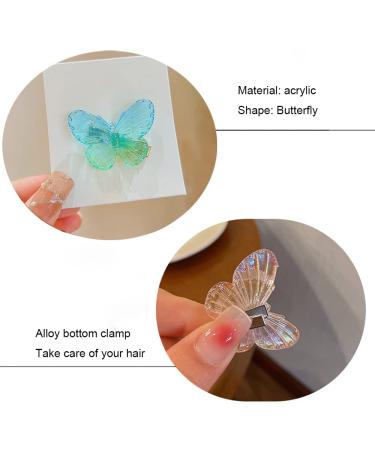 Kawaii Butterfly Hair Clips Set - 14 Pcs Girls Hair Barrettes for Teens & Kids - Cute Accessories for Toddler Girls - Non-Slip Clips for Birthday & Christmas Gift - Buy Online on GoSupps.com