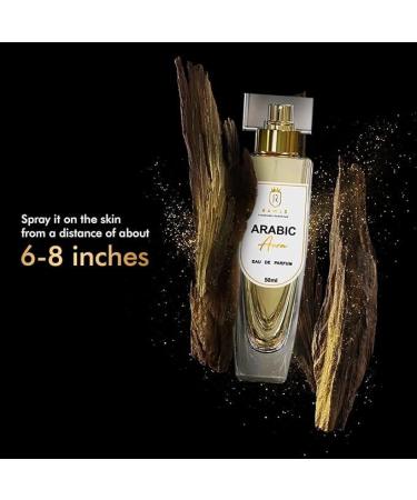 RA.WLS Arabic Aura Perfume for Men & Women 50ml | Pear Jasmine Vanilla & Cedarwood | Long-Lasting Eau de Parfum for All Skin Types - Buy Online on GoSupps.com