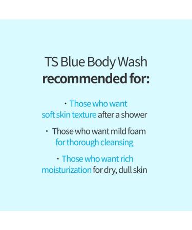 Buy TS Blue Edition Shampoo & Body Wash 200ml - Luxury International Shipping - Buy Online on GoSupps.com