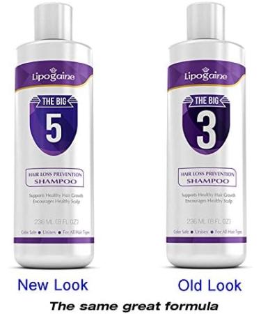 Lipogaine Premium Organic Shampoo for Men and Women - Color Safe - With Biotin and Argan Oil - Buy Online on GoSupps.com