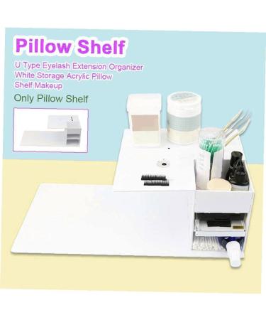 Eyelash Extension Pillow Rack - Fashion Eyelash Grafting Organizer | Makeup Storage White - International Shipping - Buy Online on GoSupps.com