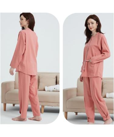 Shop WEEOATAR Patient Clothes - Comfortable Post-Op & Bedridden Clothing for Seniors | Zippered Pajamas & Disability Wear in Red XL - Buy Online on GoSupps.com