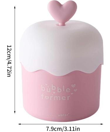 Whip Maker Foam Cleanser Adorable Manual Press Foam Maker Face Washer Portable Facial Cleaning Tool Deep Skincare Cleaner Tools for Travel Household pink - Buy Online on GoSupps.com