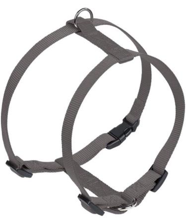 Nobby Harness Classic - Mouse Grey Adjustable 70-90 cm Chest 25 mm Width | Durable Pet Harness for Dogs - Buy Online on GoSupps.com