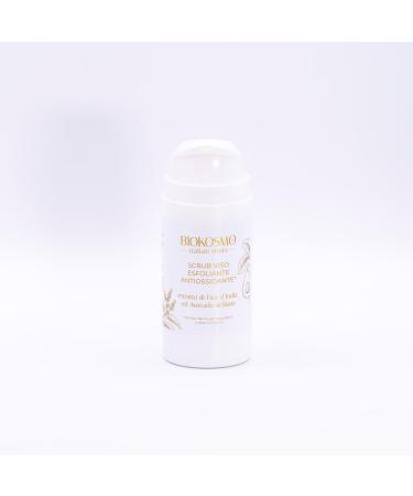 BIOKOSMO italian roots - antioxidant exfoliating facial scrub purifying illuminating hydrating facial scrub 100 ML - Buy Online on GoSupps.com
