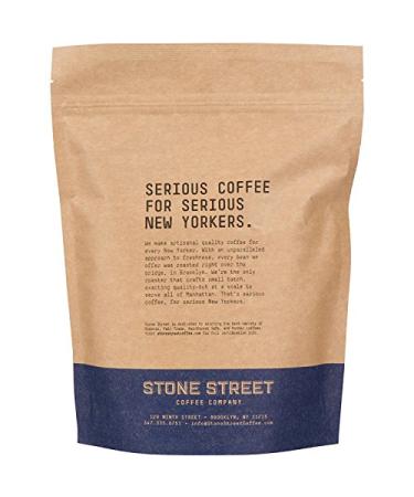Stone Street Cold Brew Caramel Nut Flavored Coffee - Low Acid 100% Colombian Gourmet Coarse Ground Dark Roast - 1 LB - Buy Online on GoSupps.com