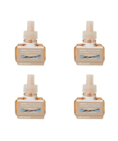 Yankee Candle Amber & Sandalwood Electric Home Fragrance Scent Plug Refill (Pack of 4) Amber & Sandalwood 0.625 Ounce (Pack of 4)