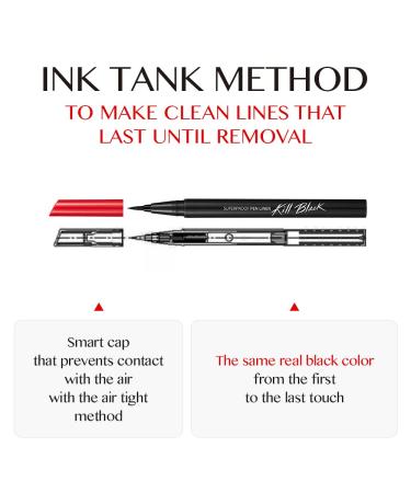 CLIO Waterproof Pen Liquid Eye Liner - Cacao Brown | Long Lasting, Smudge-Resistant, High-Intensity Color - 1 Count - Buy Online on GoSupps.com