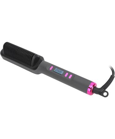 Buy Hair Iron Brush & Straight Comb with LCD Function PTC Technology (US Plug) | Worldwide Shipping - Buy Online on GoSupps.com