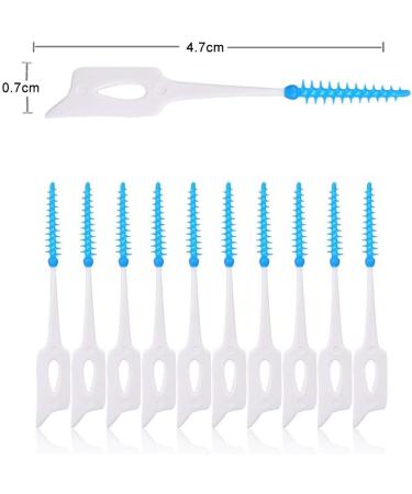 Disposable Interdental Brushes - 80 Pack Extra Soft Oral Care Tool for Gentle & Efficient Tooth Cleaning - Buy Online on GoSupps.com