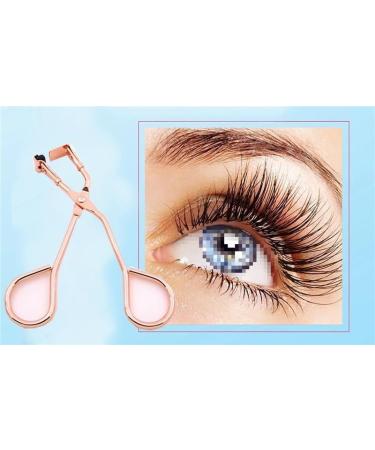 Effortless Lash Curler: Instant Eye-Opening Effect Easy-to-Use Eyelash Curling Tool-Design for Home & Travel(Silvery) - Buy Online on GoSupps.com