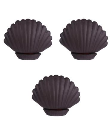 Tovinanna 3 StK Moxibusion pot suction cups for the body facial tools smoke-free moxa sticks Stock health cup Moxa-cup purple tone suction muffle Moxibusion device moxibusion cup