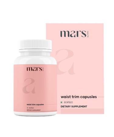 Mars Waist Trim Capsules : Powered with Magnesium Citrate Bentonite Clay & Triphala | Good Health Comapny - 60 Capsules (Pack of 1)