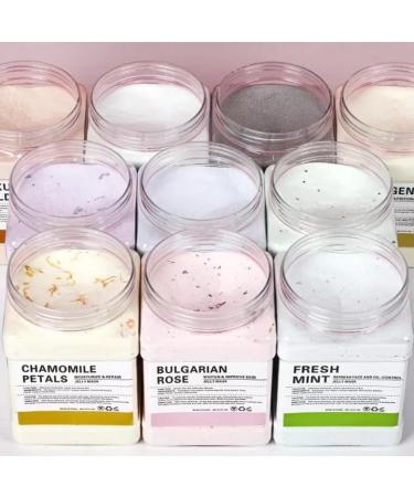 Moisturizing face mask for dry skin care chamomile gel powder peel-off 650g - Buy Online on GoSupps.com